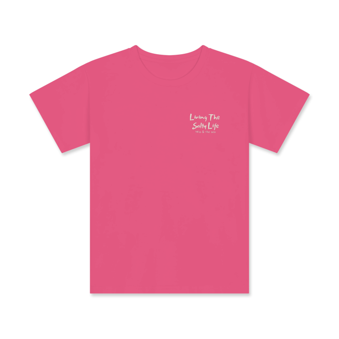 Kid's Unisex Living The Salty Life Tee - Mia and The Sea
