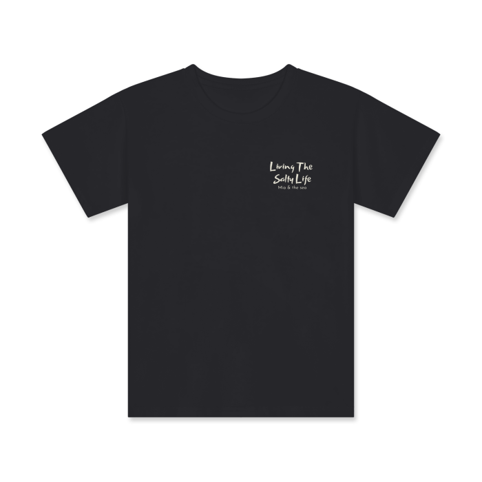 Kid's Unisex Living The Salty Life Tee - Mia and The Sea