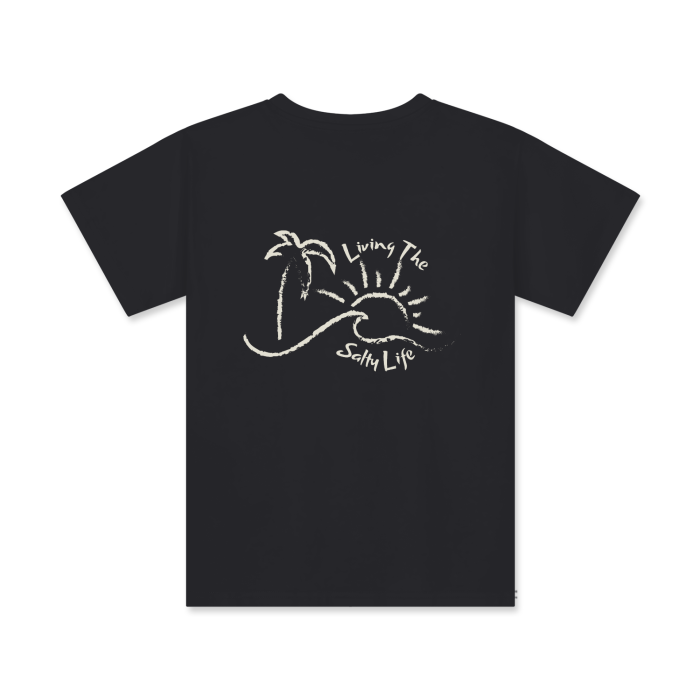 Kid's Unisex Living The Salty Life Tee - Mia and The Sea
