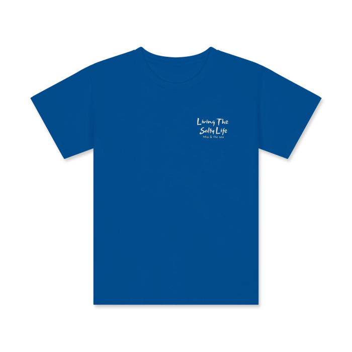 Kid's Unisex Living The Salty Life Tee - Mia and The Sea