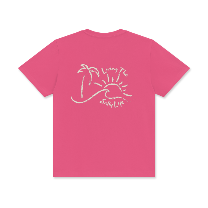 Unisex Living The Salty Life T-Shirt - Mia and The Sea