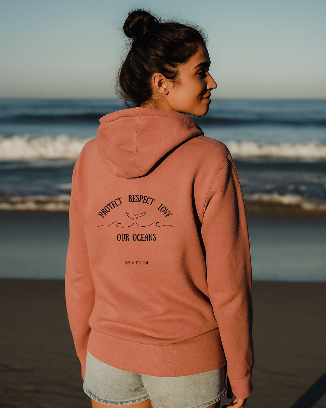 Protect. Respect. Love Hoodie - Light