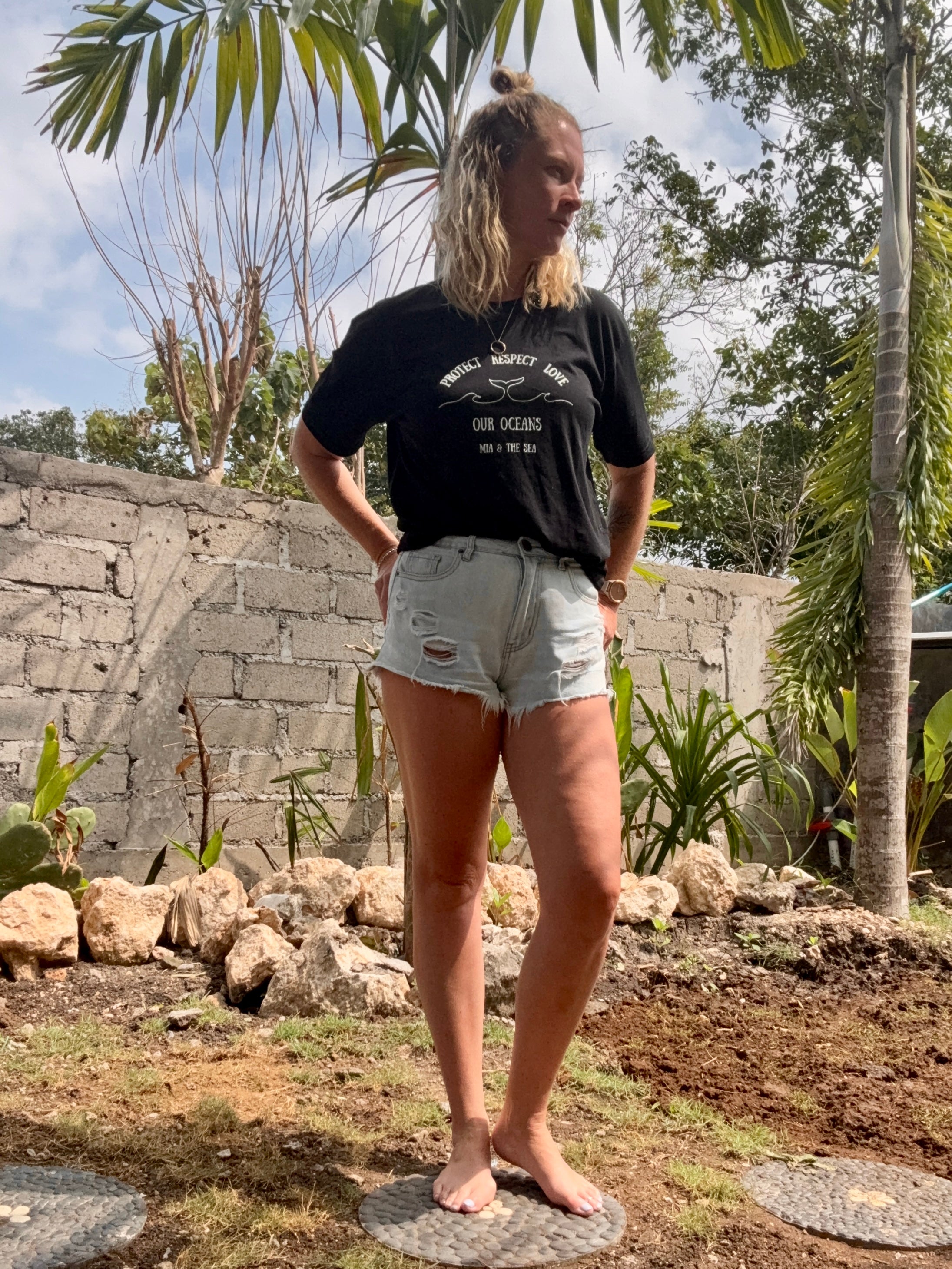 Protect. Respect. Love Organic Tee (Dark)