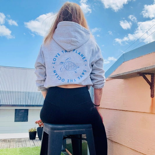 Love The Planet Save The Ocean Women's Hoodie