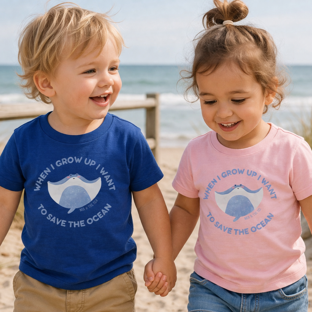 When I Grow Up I Want To Save The Ocean — Baby Tee
