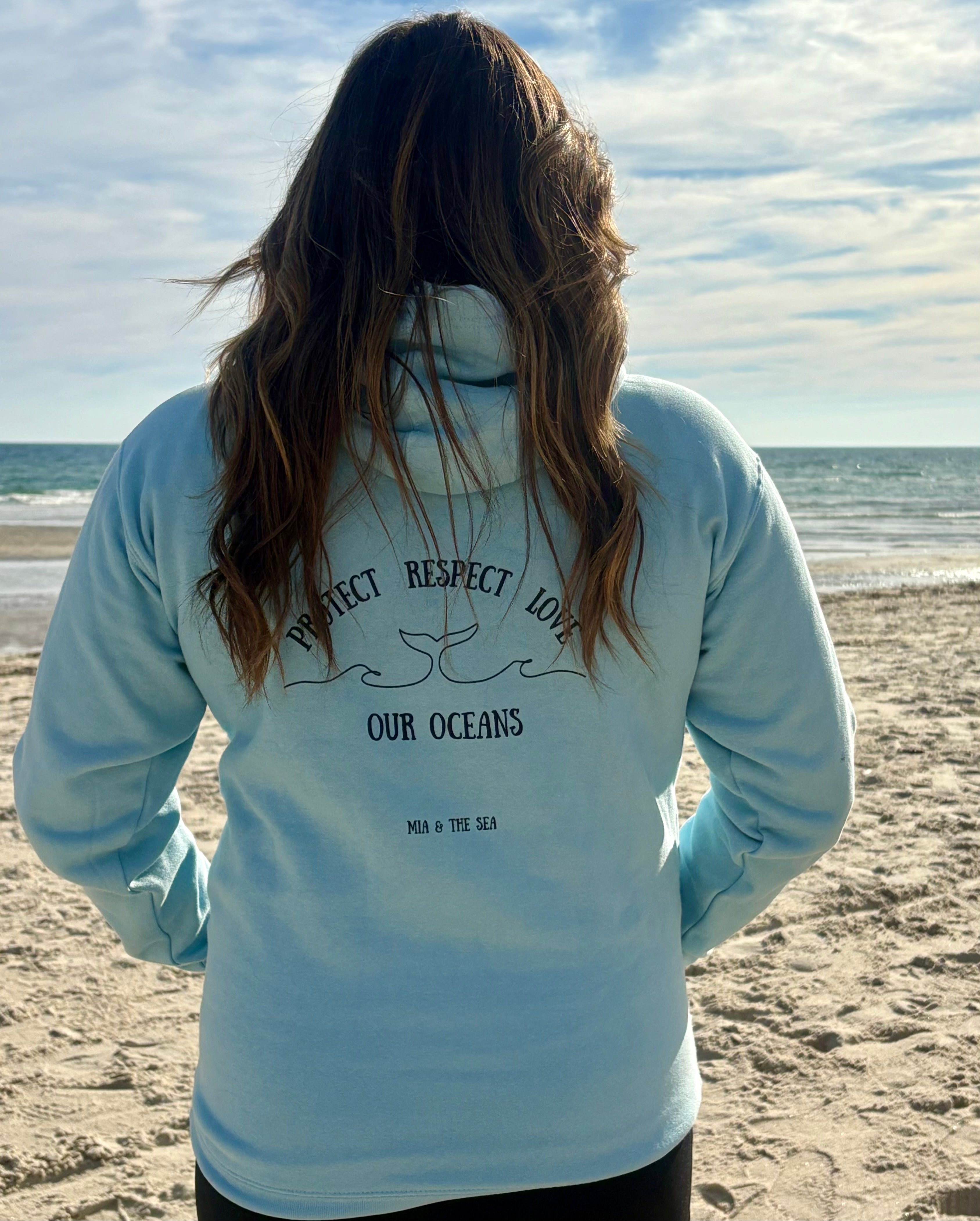 Protect. Respect. Love Hoodie - Light