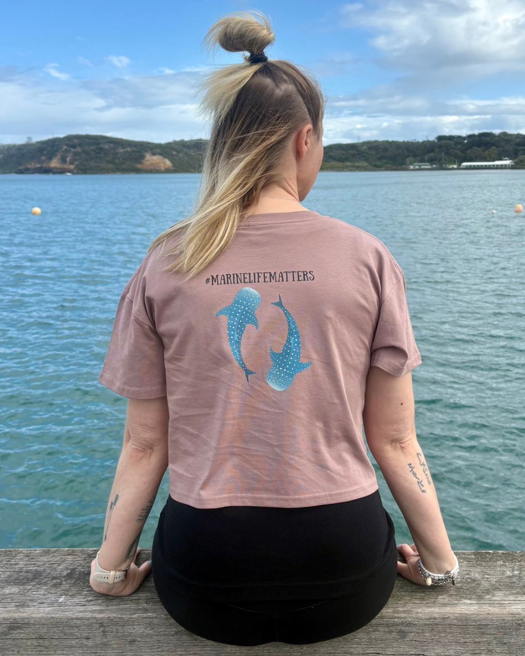 #MARINELIFEMATTERS Cropped Tee