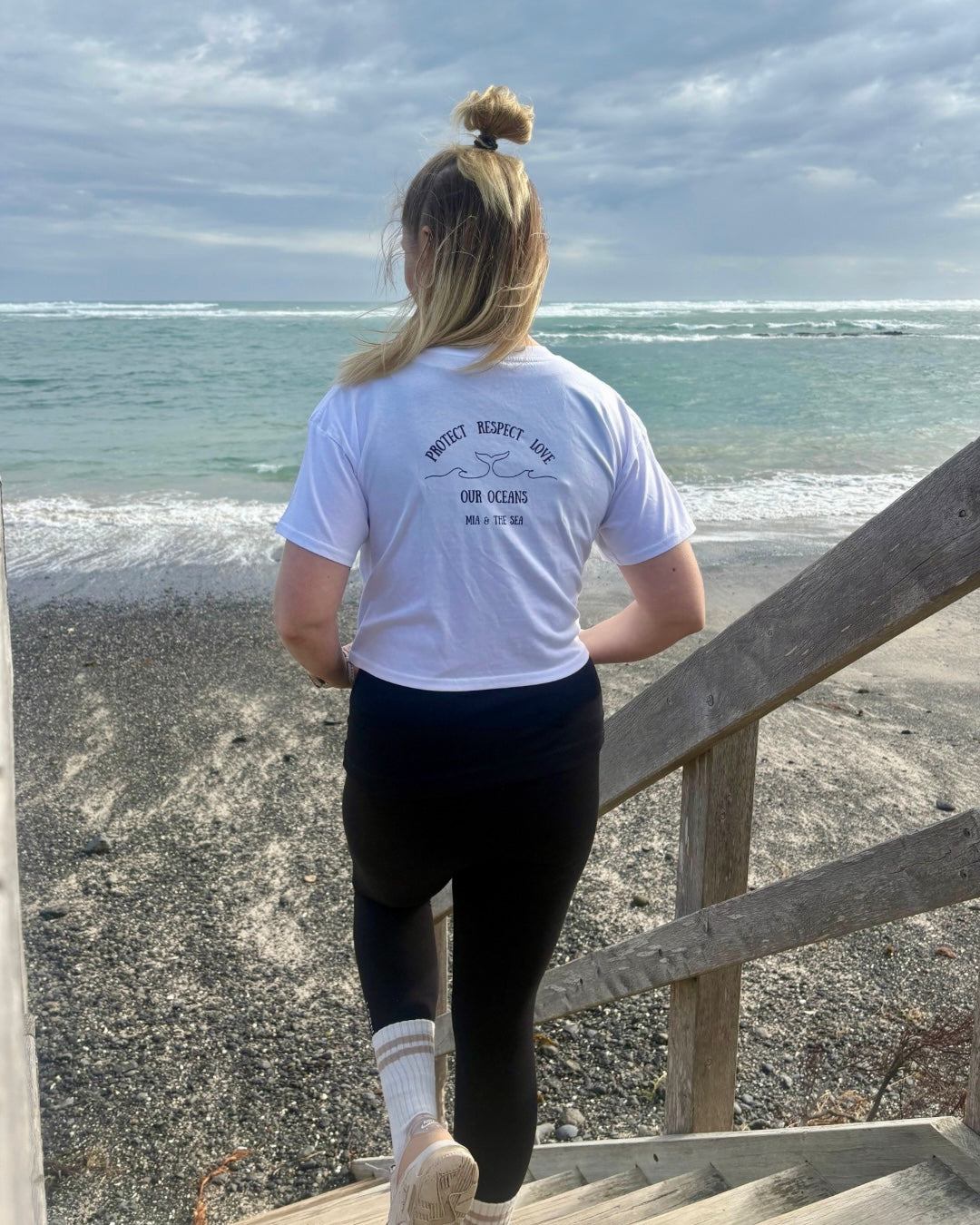 Protect. Respect. Love Cropped Tee