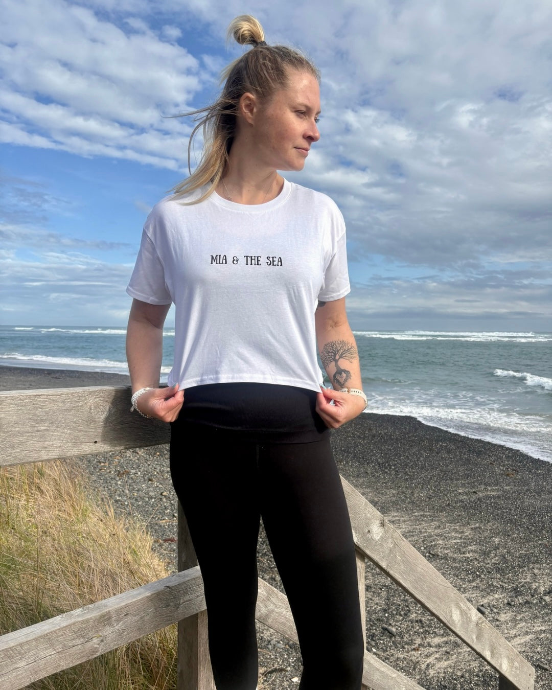 Protect. Respect. Love Cropped Tee