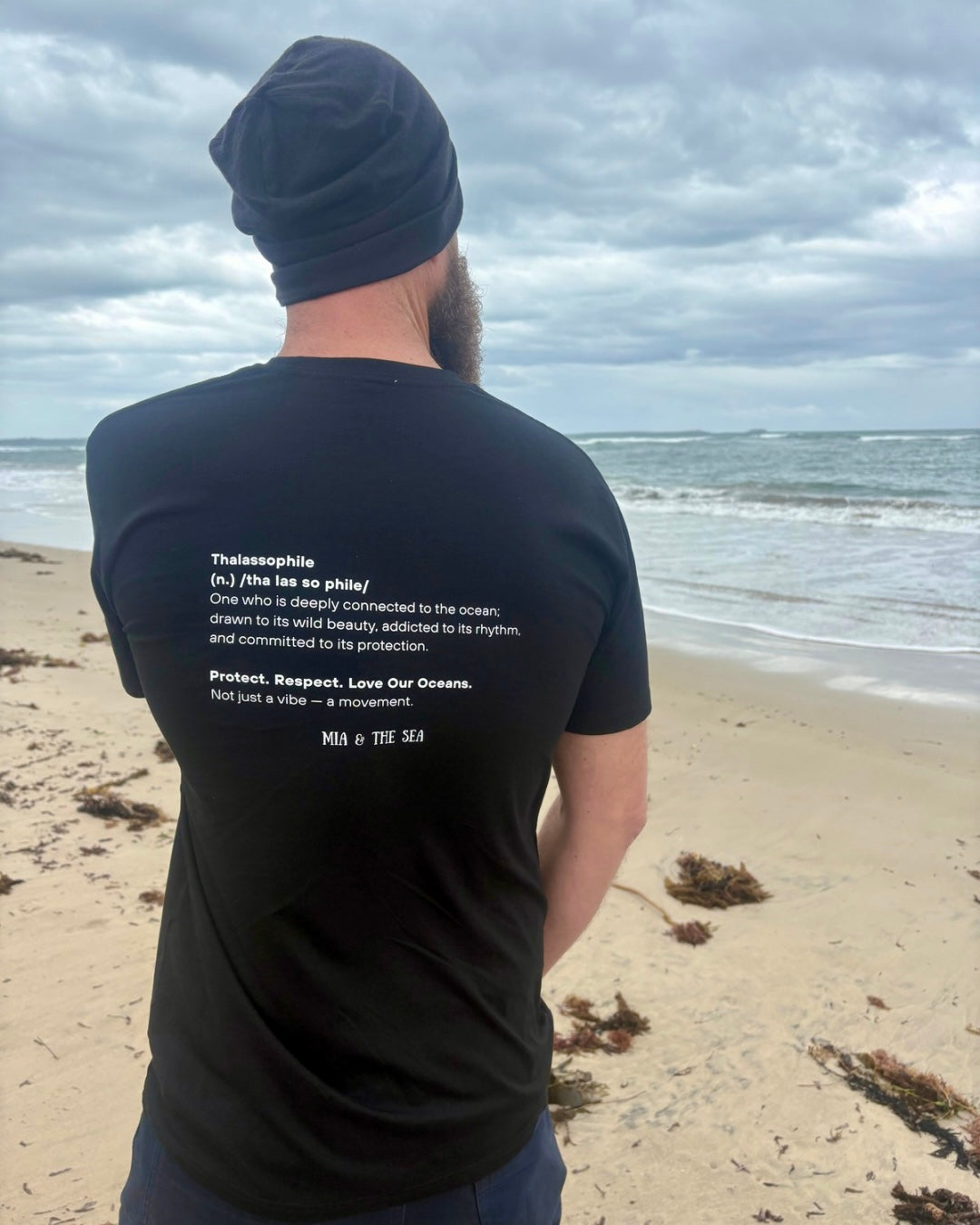 Thalassophile Organic Tee (Dark)