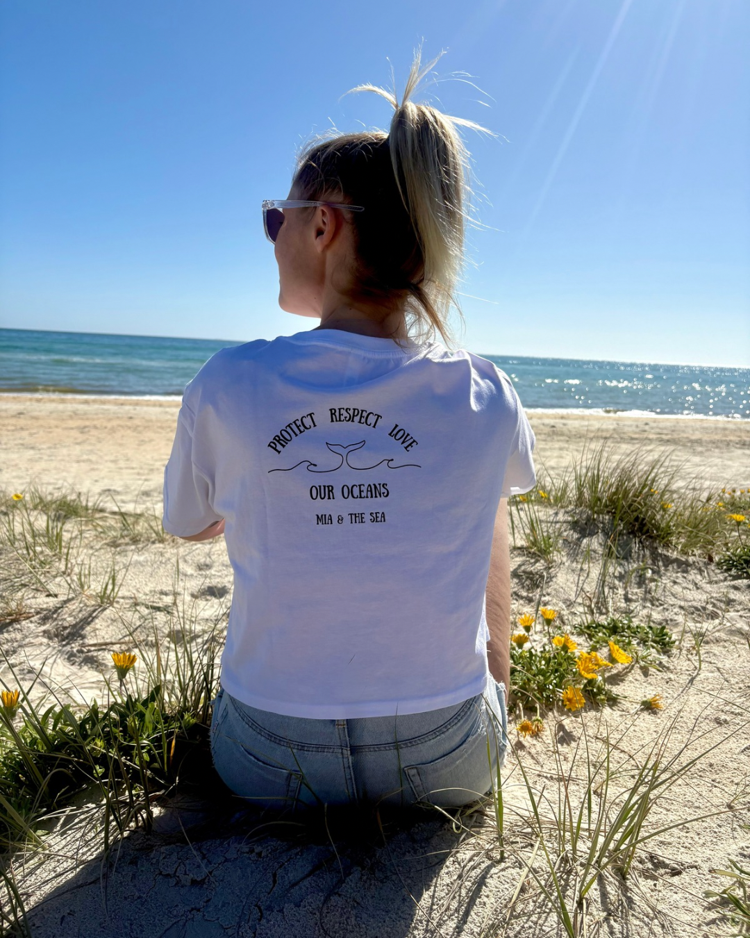 Protect. Respect. Love Cropped Tee