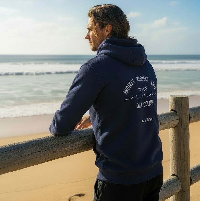 Protect. Respect. Love Hoodie — Dark Tides Collection