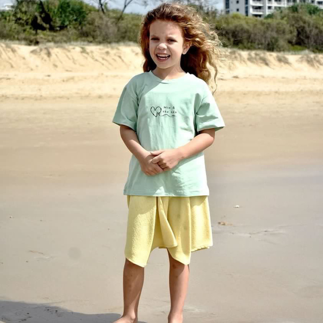 Girls Signature Tee - Mia and The Sea