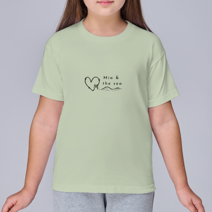 Girls Signature Tee - Mia and The Sea
