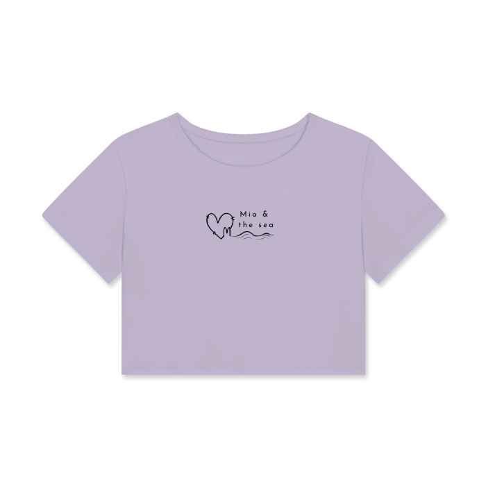Women's Signature Cropped Tee - Mia and The Sea