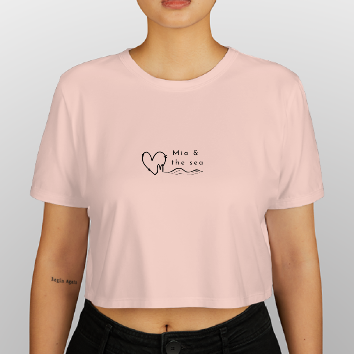 Women's Signature Cropped Tee - Mia and The Sea