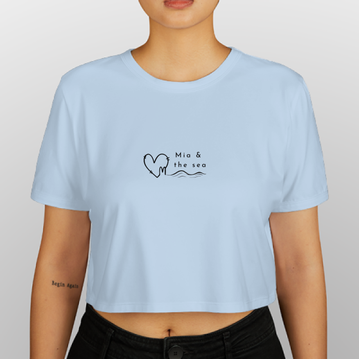 Women's Signature Cropped Tee - Mia and The Sea